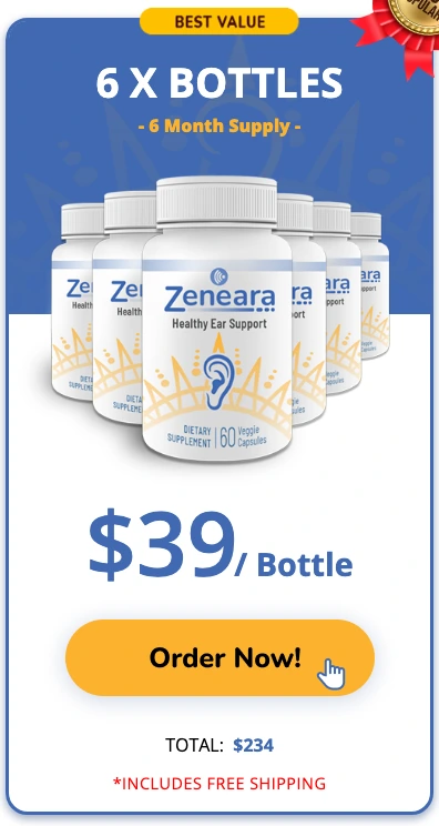 Zeneara 6 bottles